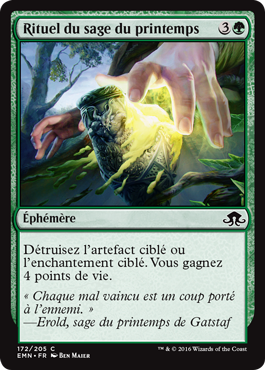 Rituel du sage du printemps Rituel du sage du printemps