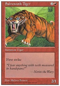 Sabretooth Tiger