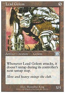 Lead Golem