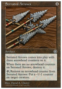 Serrated Arrows