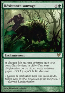 Résistance sauvage