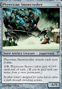 Phyrexian Snowcrusher