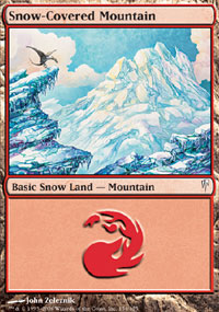 Snow-Covered Mountain