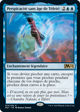 MagicCorporation - Protection de Téfeiri (Double Masters 2022) - Cartes à  l'Unité Magic the Gathering