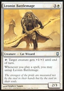 Leonin Battlemage