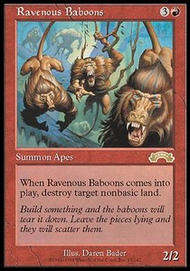 Ravenous Baboons