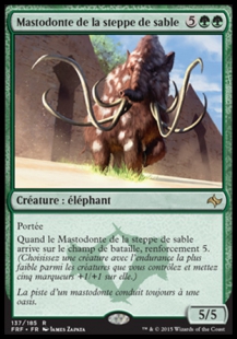 Sandsteppe Mastodon