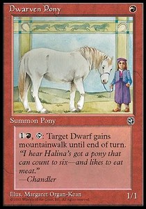 Dwarven Pony