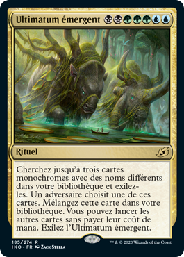 Ultimatum mergent