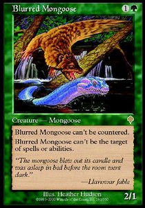 Blurred Mongoose