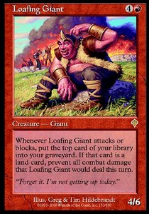 Loafing Giant