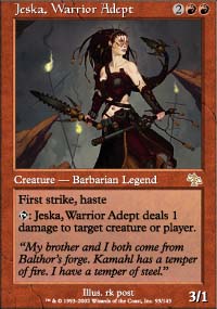 Jeska, Warrior Adept