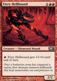 Fiery Hellhound