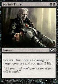 Sorin's Thirst