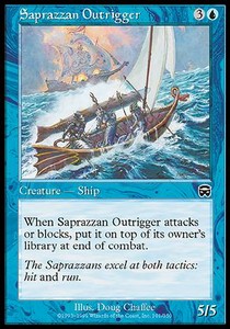 Saprazzan Outrigger