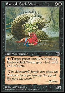 Barbed-Back Wurm