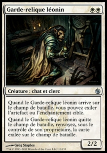 Garde-relique léonin