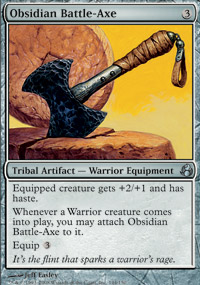 Obsidian Battle-Axe