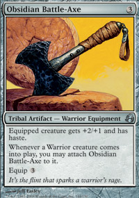 Obsidian Battle-Axe