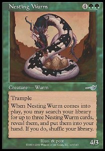 Nesting Wurm