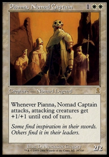 Pianna, Nomad Captain