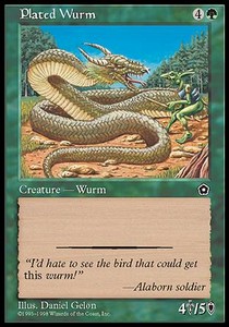 Plated Wurm