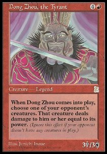 Dong Zhou, the Tyrant