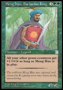 Meng Huo, Barbarian king