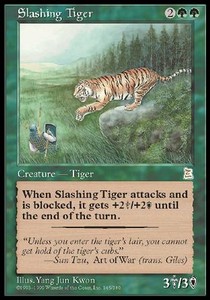 Slashing Tiger