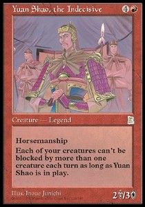 Yuan Shao, the Indecisive