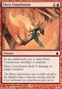 Fiery Conclusion