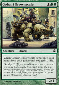 Golgari Brownscale