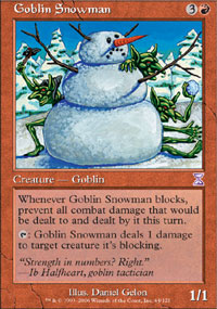 Goblin Snowman