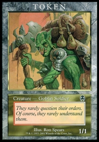 Goblin Soldier Token