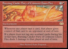 Burning Cinder Fury of Crimson Chaos Fire