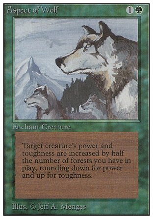 Aspect of Wolf