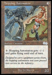 Hopping Automaton