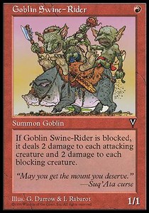 Goblin Swine-Rider