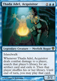 Thada Adel, Acquisitor