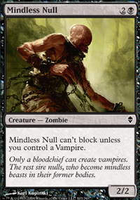 Mindless Null