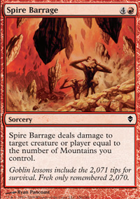 Spire Barrage